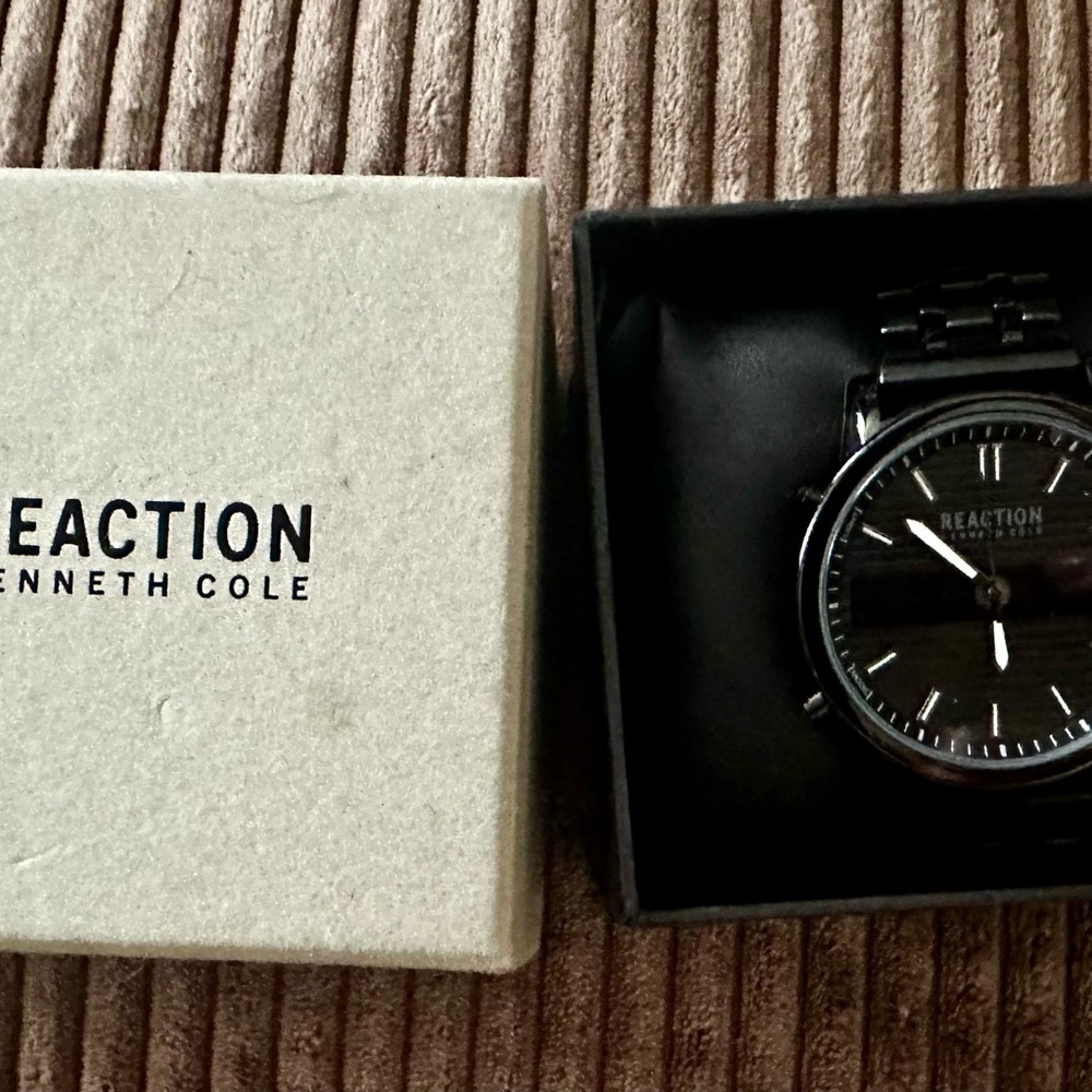 Kenneth Cole Reaction Dark-Toned Watch